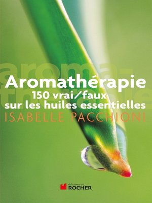 cover image of Aromathérapie